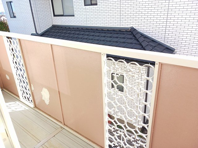 バルコニー　バルコニーがあります