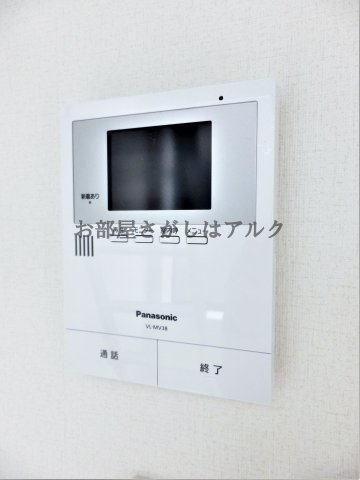 セキュリティ　モニター付きインターホンです