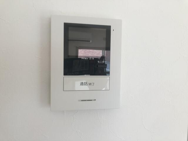 セキュリティ　モニタ付インターホンです。