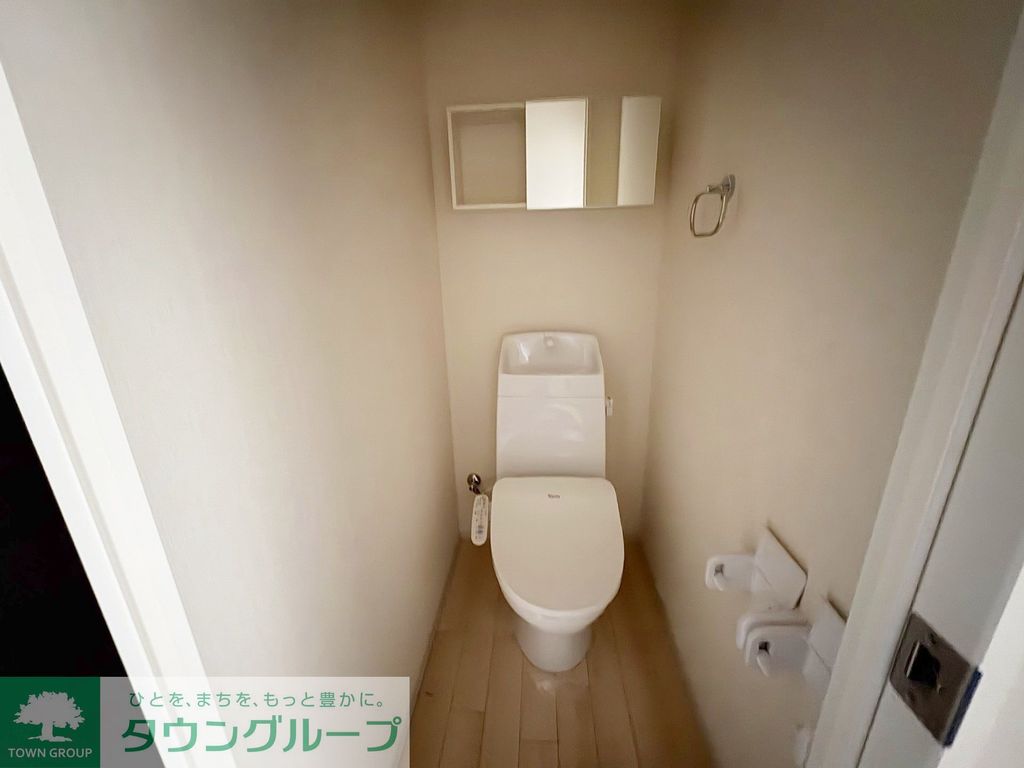 トイレ　建築中です