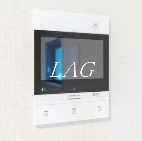 セキュリティ　モニター付きインターホンです。