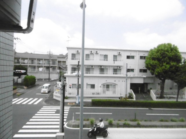 眺望　西向きです