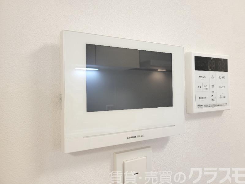 セキュリティ　来訪者が確認できるモニターホン♪