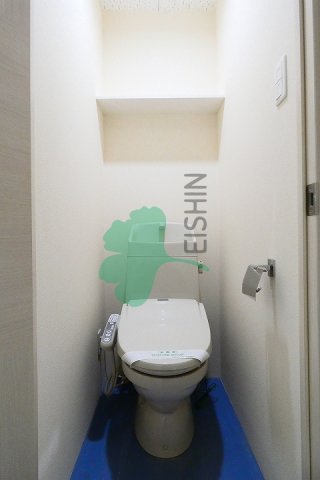 トイレ　清潔感のあるトイレです。