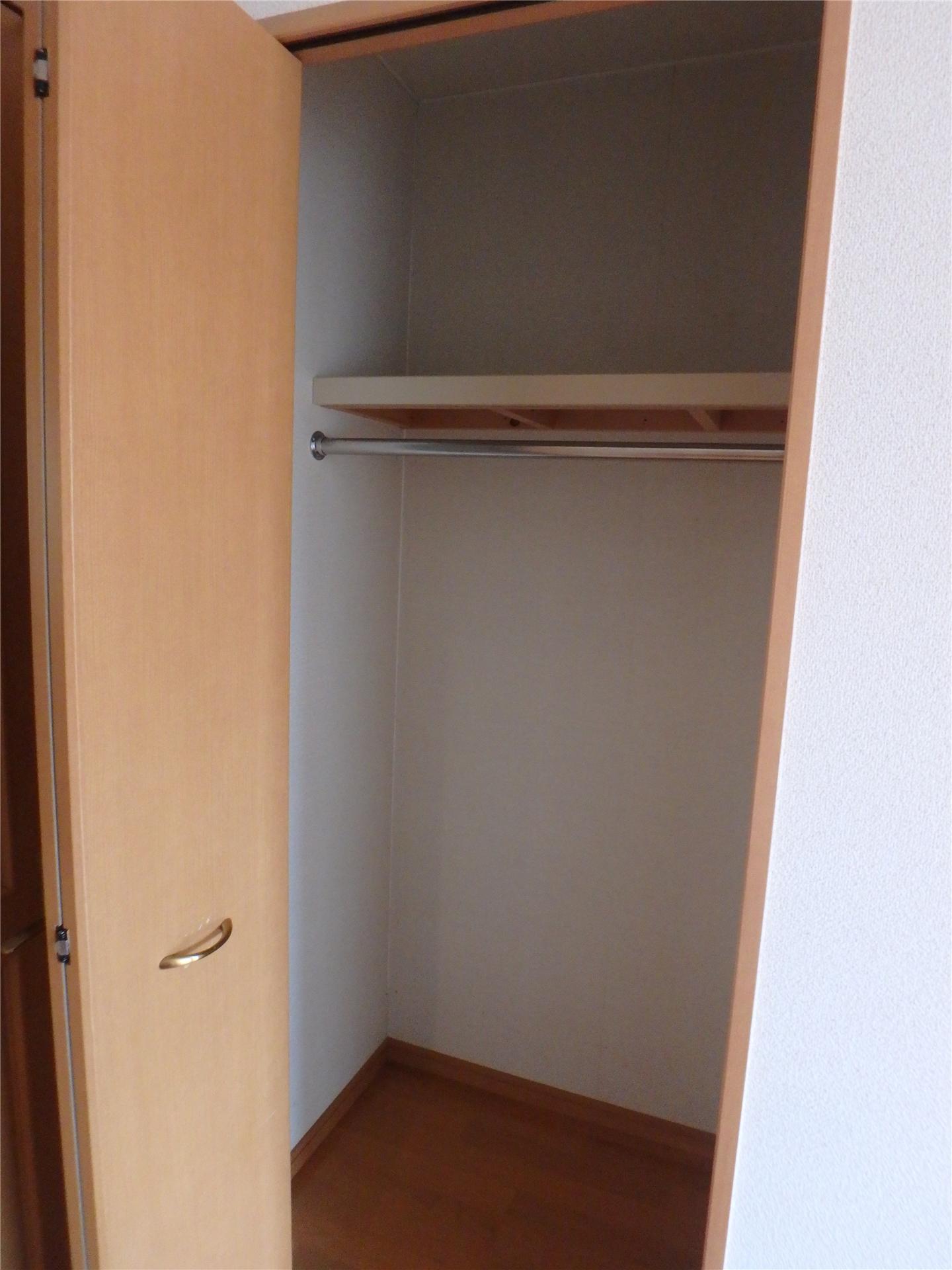 収納　クローゼット収納です