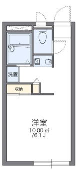 レオパレスアドミラクレールの間取り写真