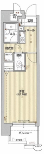 プレサンス新大阪の間取り写真