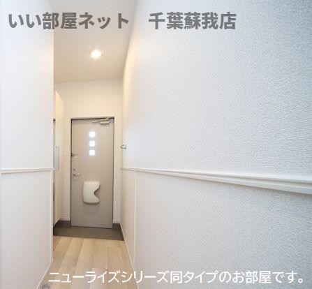 玄関　明るい玄関です