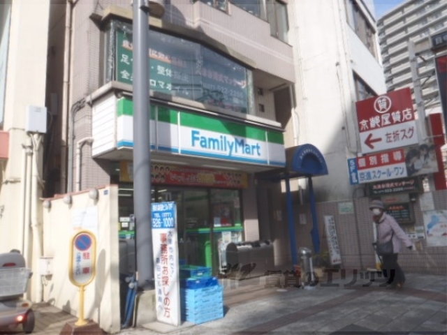 コンビニ　ファミリーマート浜大津駅前店（コンビニ）まで390m