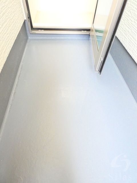 バルコニー　同仕様施工