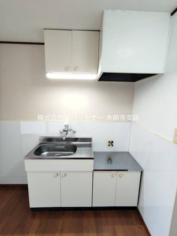 キッチン　2口コンロ設置可のキッチンです！