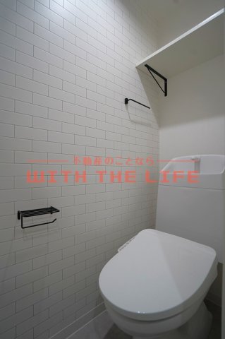 トイレ　ゆったりとした空間のトイレです