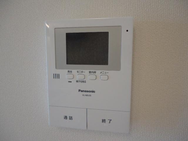 セキュリティ　テレビモニターホン付きだから外の様子が確認できて安心！