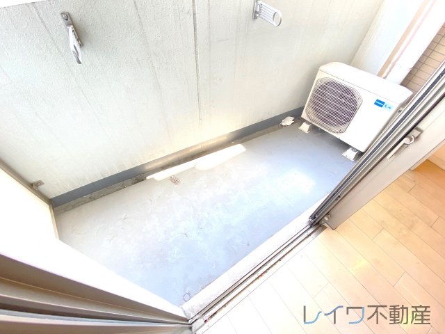 バルコニー　広々としたバルコニーです