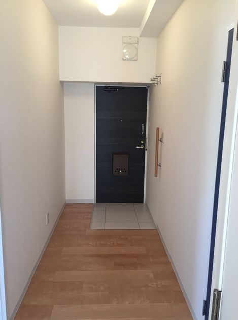 玄関　明るい玄関です