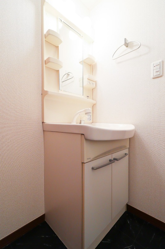 洗面設備　図面と現状に相違がある場合には現状を優先