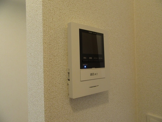 セキュリティ　モニター付きドアホン