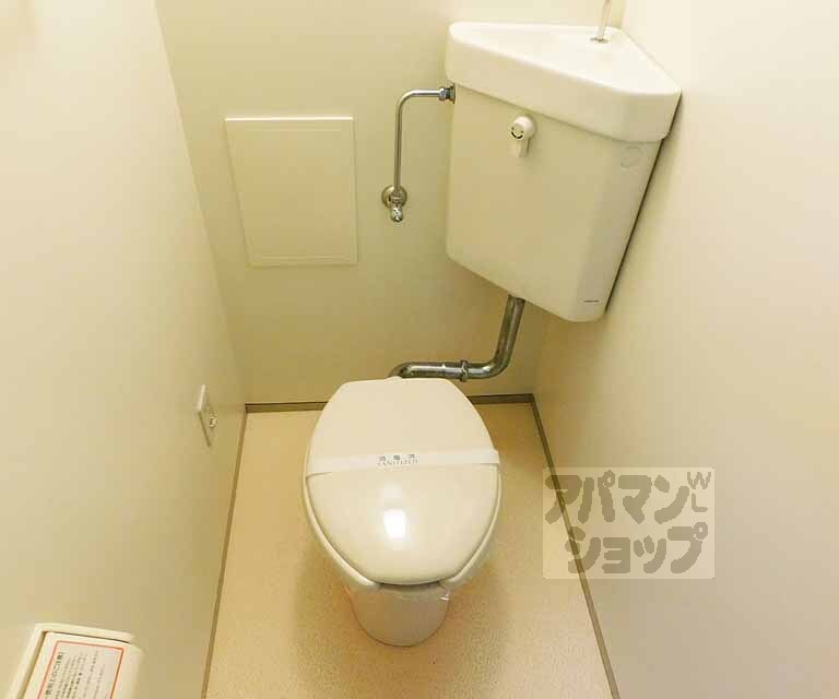 トイレ　シンプルですがきれいに掃除していますよ