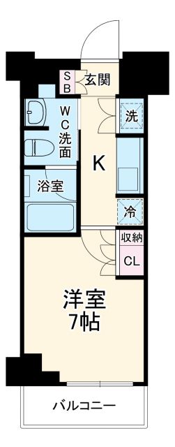ラティエラ武蔵小杉の間取り写真