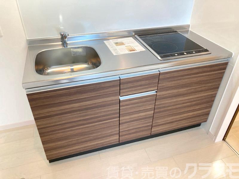 キッチン　２口ＩＨシステムキッチン♪