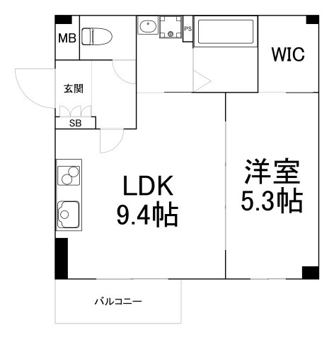 Urban Court Fuseの間取り写真