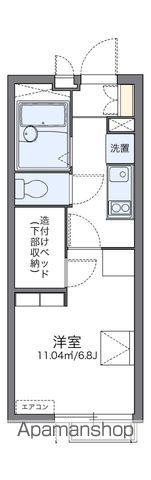 レオパレスアイリスの間取り写真