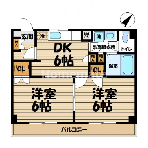 ビラタロスの間取り写真