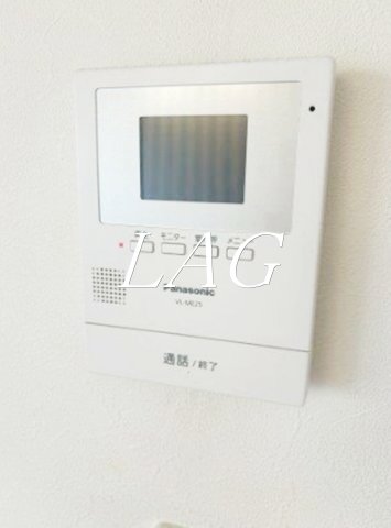 セキュリティ　モニター付きインターホンです。