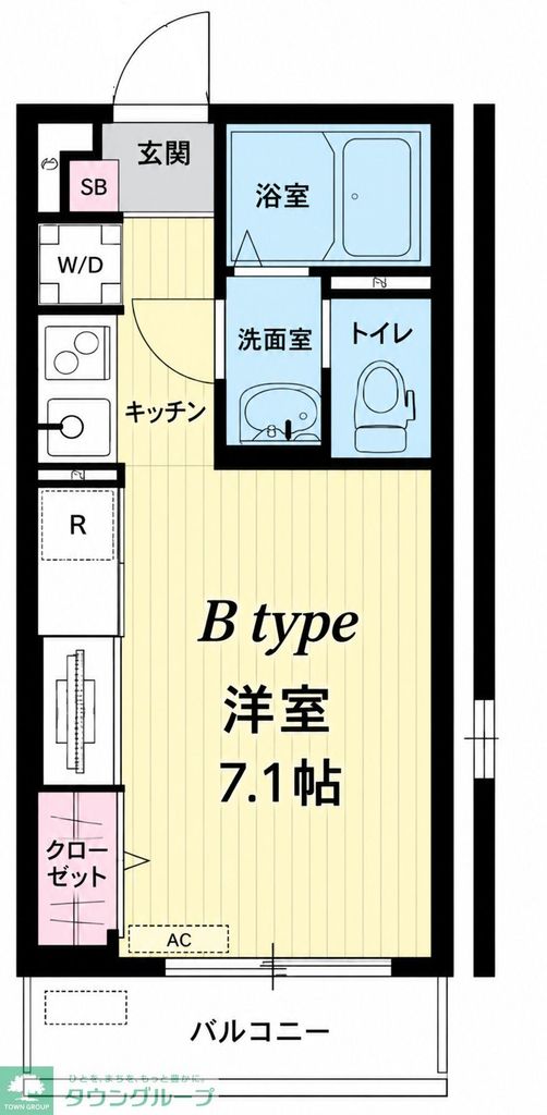 塚越N・Sコートの間取り写真