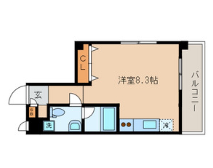 東急大井町線 緑が丘駅 徒歩3分 6階建 築19年の間取り写真