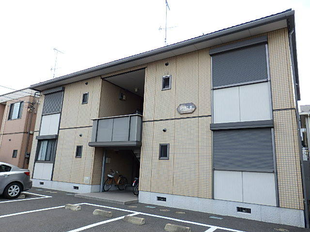 建物外観　積水ハウス施工の２ＬＤＫアパートです！
