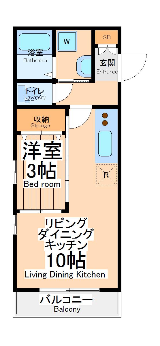セントラルの間取り写真