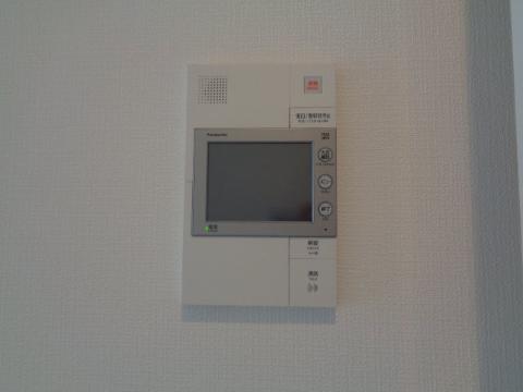 セキュリティ　カメラ付インターホン（イメージ）