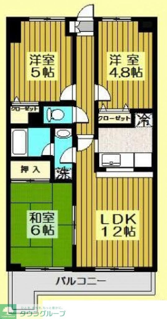 ヴィーエクレールの間取り写真