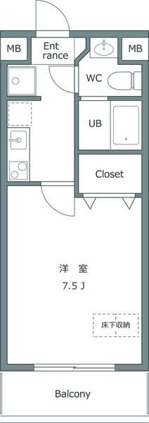 ＪＲ埼京線 戸田公園駅 徒歩6分 11階建 築10年の間取り写真