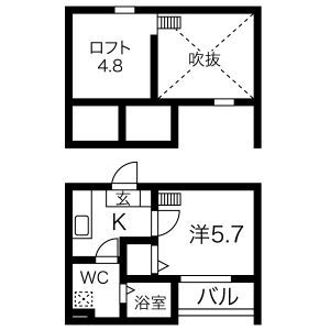ハイグランド大高の間取り写真