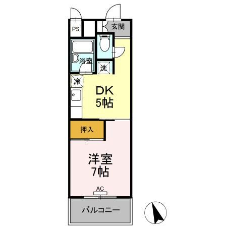 サンラフォーレ花北の間取り写真