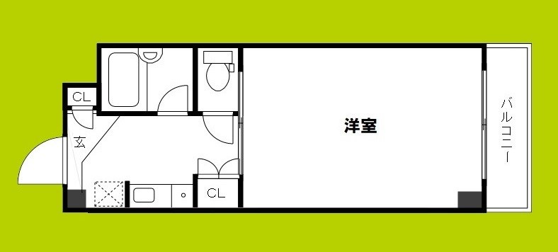 アソシアI番館の間取り写真