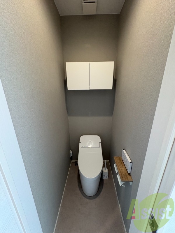 トイレ　トイレはウォシュレット機能付き。シャワートイレは日本の宝。