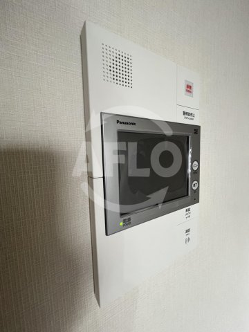 セキュリティ　パークアクシス四ツ橋　テレビ付きモニターホン