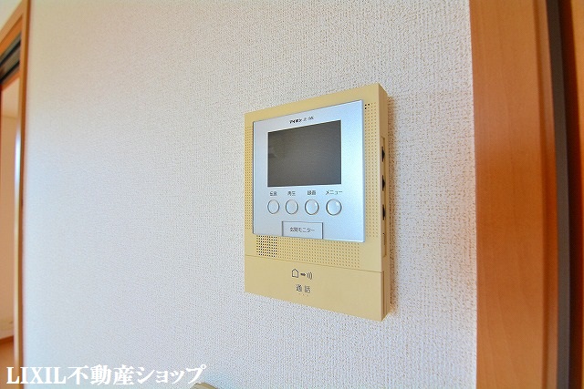 セキュリティ　モニター付インターホンです。