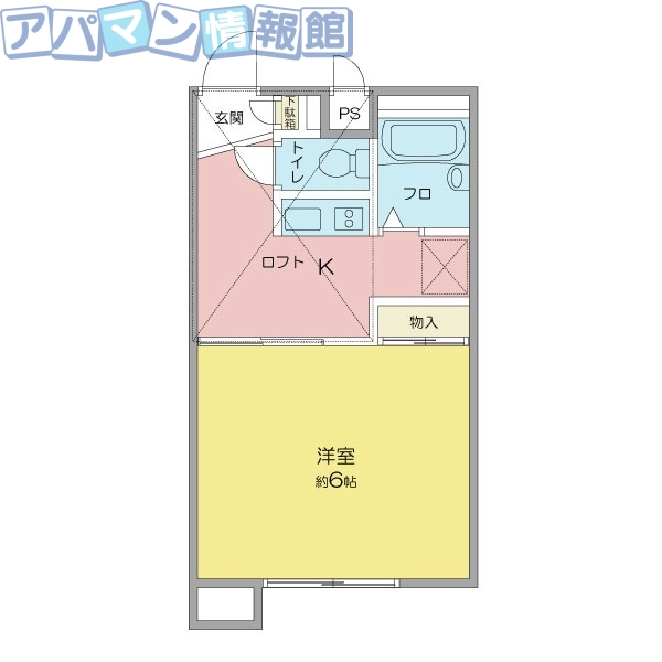 シャルマンの間取り写真