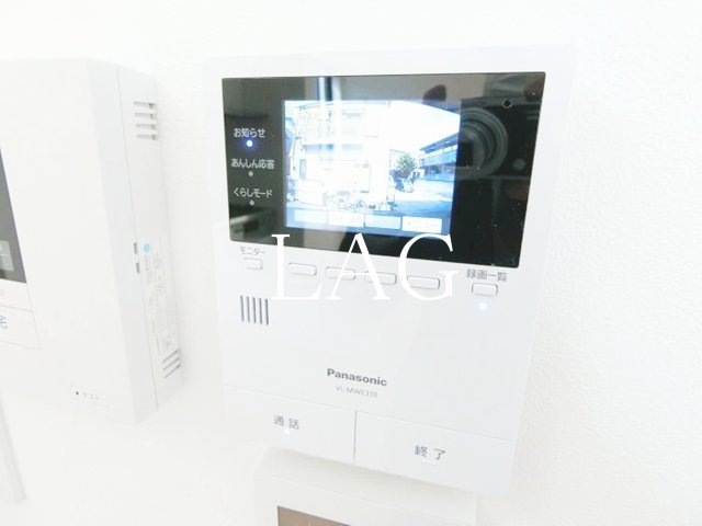 セキュリティ　TVモニターフォンです。