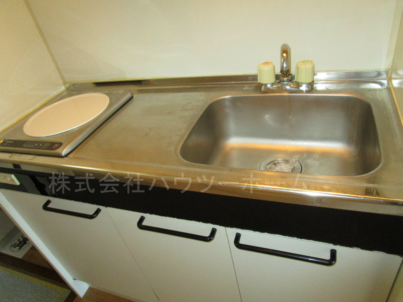 近鉄京都線 寺田駅 徒歩5分 2階建 築32年のキッチン写真