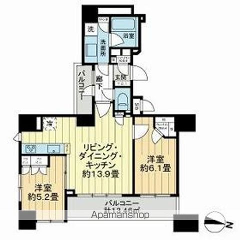 リビオ東京の間取り写真