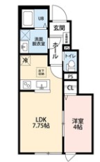 リーブルファイン相模原共和2の間取り写真