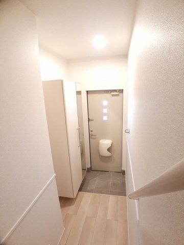 玄関　明るい玄関です