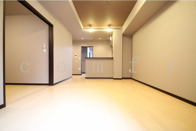 居室・リビング　１５．４帖の広々リビング