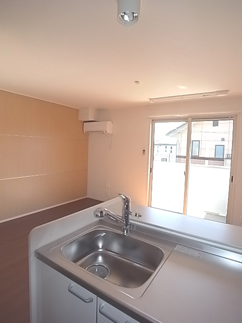 キッチン　オープンカウンターキッチン台は開放的だね☆