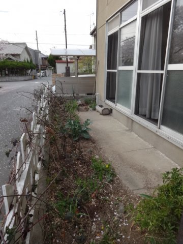 庭　日当良好な専用庭付き！